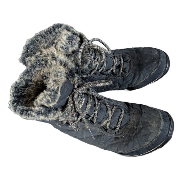 Columbia Women's Insulated Waterproof Lace up Winter Snow boots - Size 9 - Picture 6 of 12